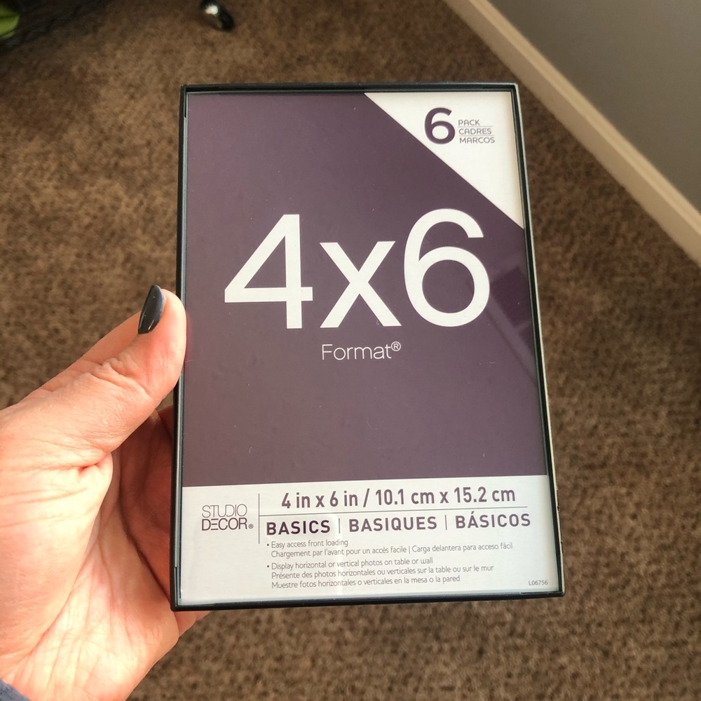 5 picture frames